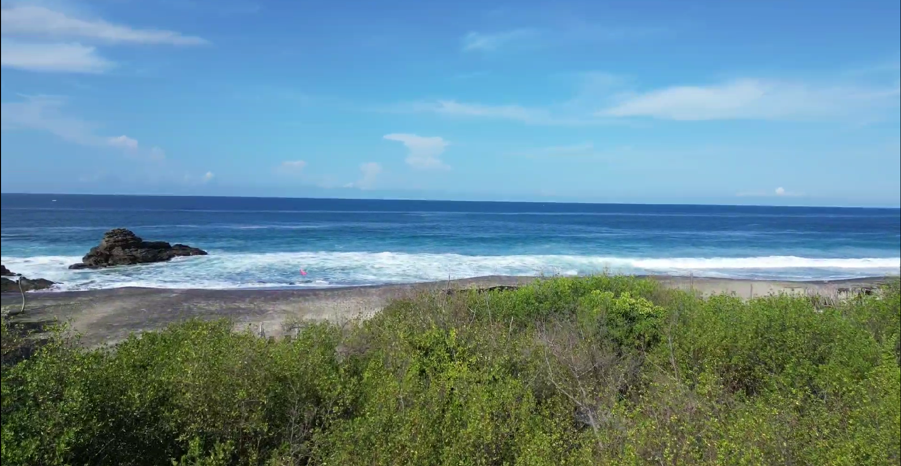 Terreno con Cabañas y Vistas al Mar en Playa Mermejita, Oaxaca