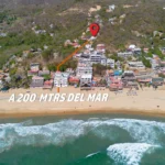 Casa en Venta en Zipolite con Vista al Mar | 1,600 m² de Terreno