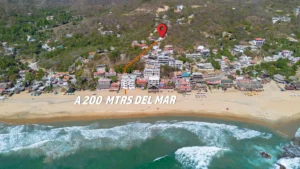 Casa en Mazunte, Oaxaca con Vista al Mar